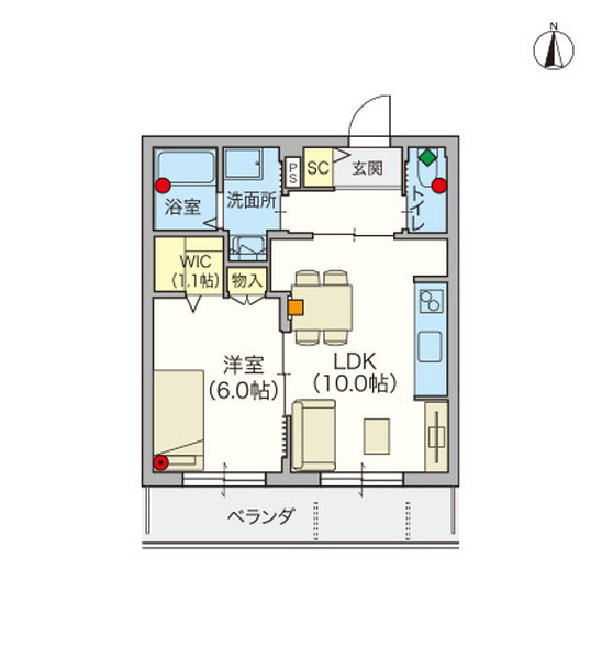 ヘーベルVillage大師公園 Village Daishi Hills 四番館