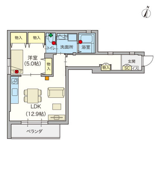 ヘーベルVillage武蔵野城山通り