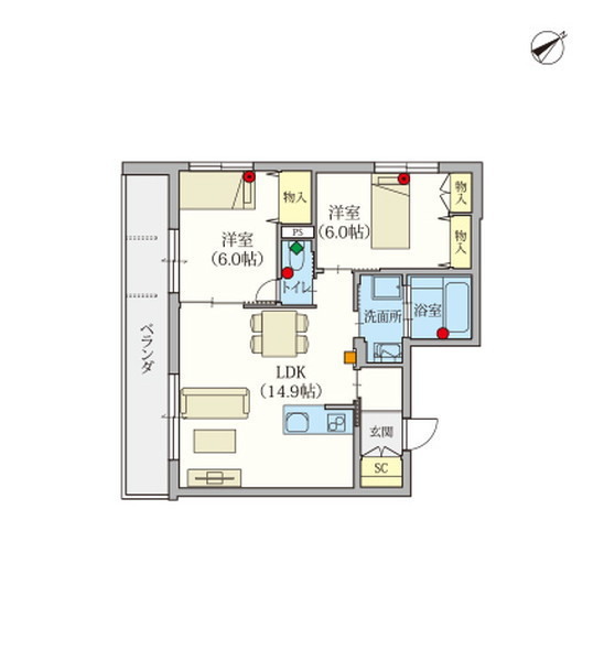 ヘーベルVillage南浦和 コンドリア