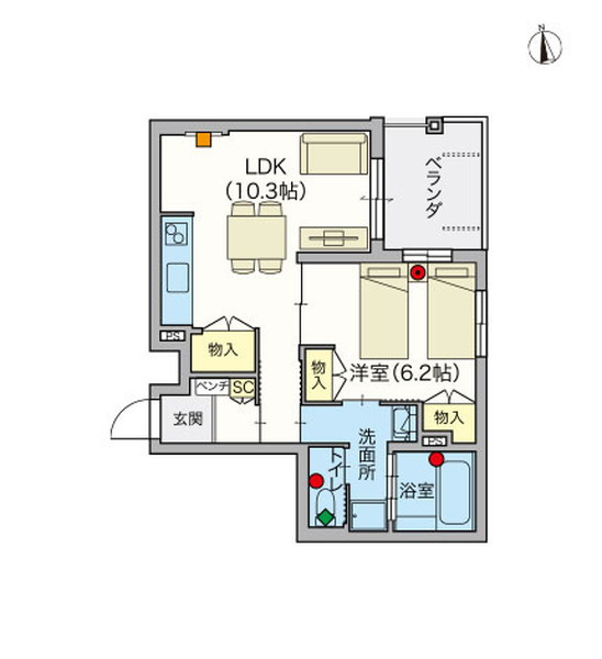 ヘーベルVillage鷺ノ宮