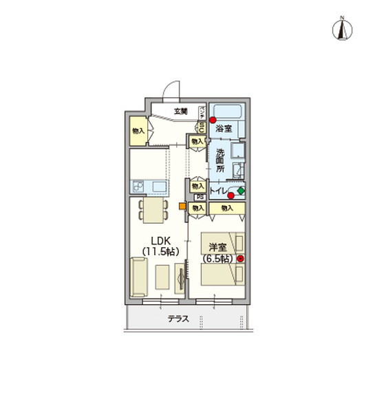 ヘーベルVillage中村橋 ルミナス中村橋