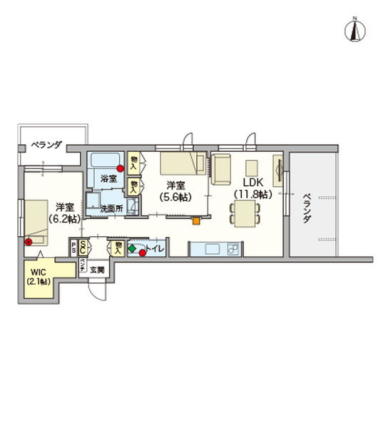 ヘーベルVillage中村橋 ルミナス中村橋