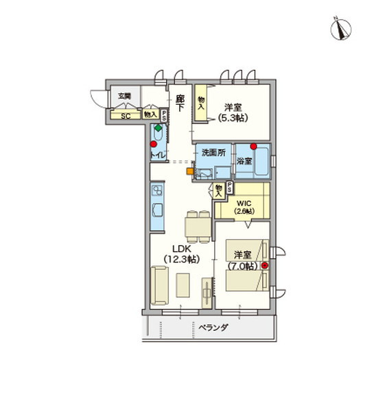 ヘーベルVillage久我山2丁目 トルチェユイ久我山