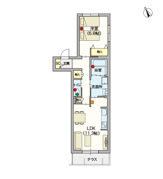 ヘーベルVillage西荻窪 アヴァンティ417