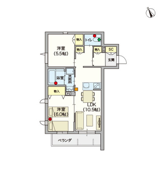 ヘーベルVillage西荻窪 アヴァンティ417