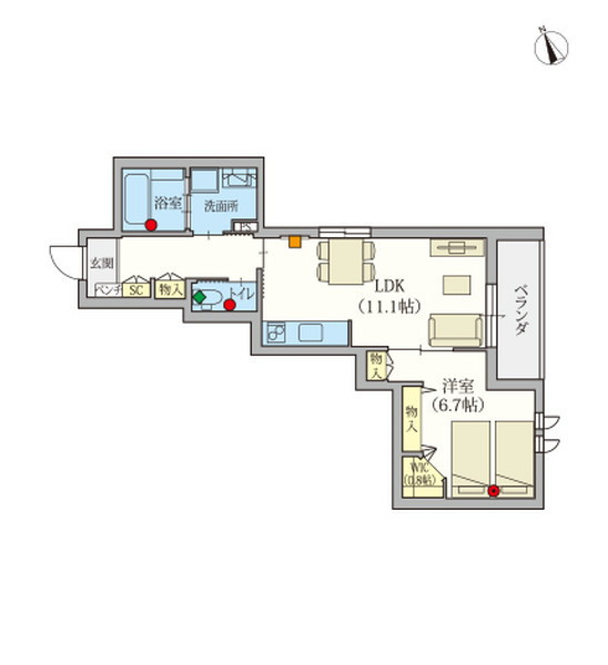 ヘーベルVillage調布富士見町