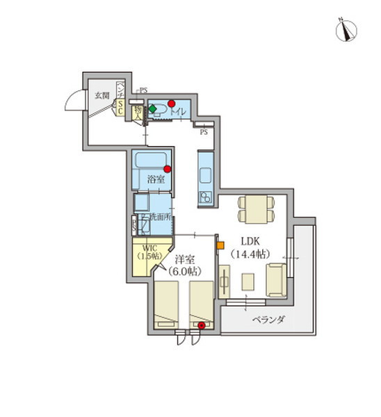 ヘーベルVillage調布富士見町