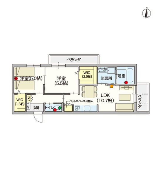 ヘーベルVillage新江古田 ラ・プリマヴェーラ