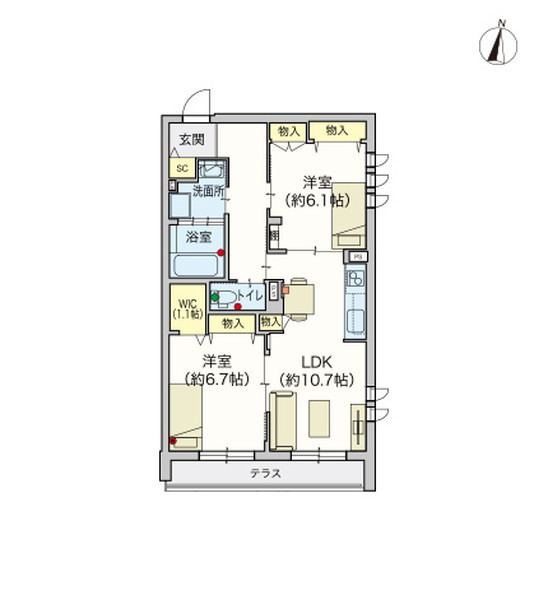 ヘーベルVillage中央林間 Ryusei Village