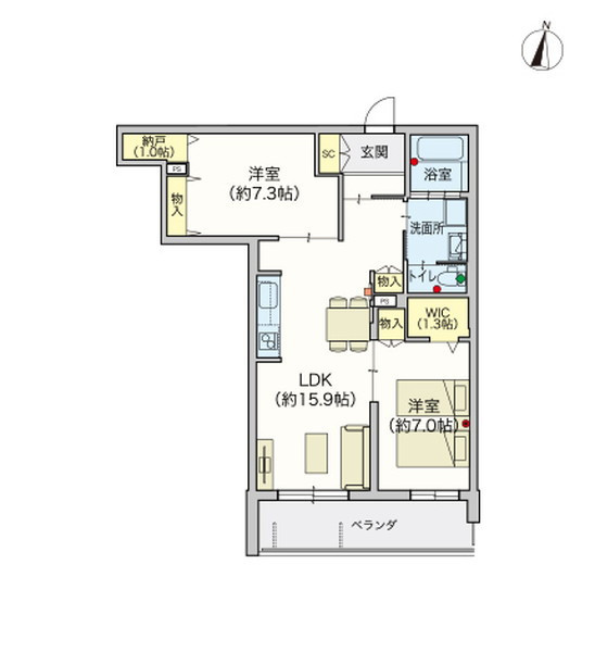ヘーベルVillage中央林間 Ryusei Village