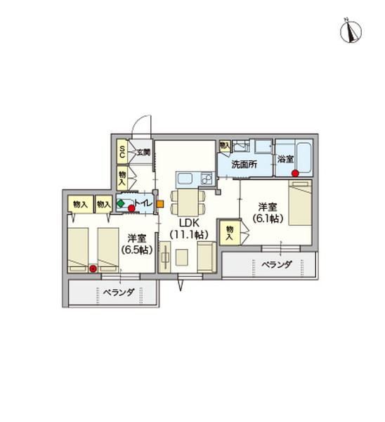 ヘーベルVillage十日市場