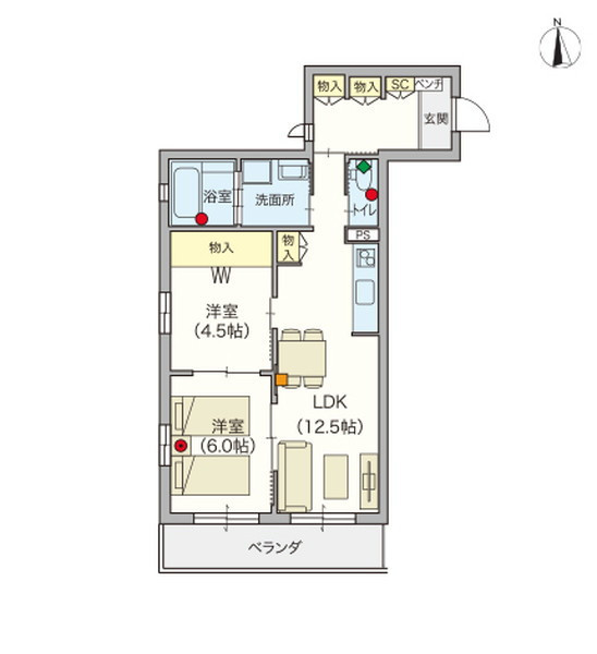 ヘーベルVillage江古田の森 ジョワ ルミエール