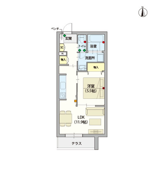 ヘーベルVillage町屋