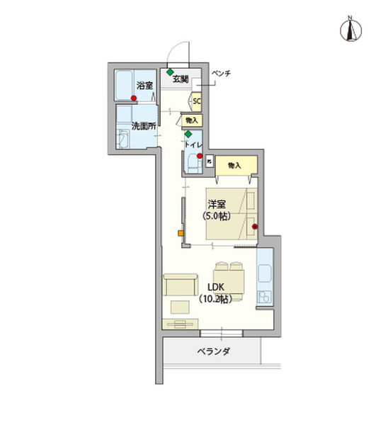 ヘーベルVillage町屋