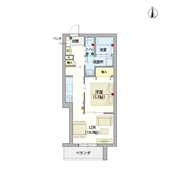 ヘーベルVillage町屋