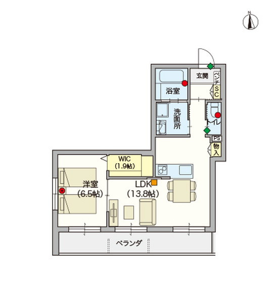 ヘーベルVillage川崎大師 メゾンインフィニティ川崎大師