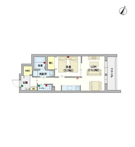 ヘーベルVillage池上3丁目 yzikegami II