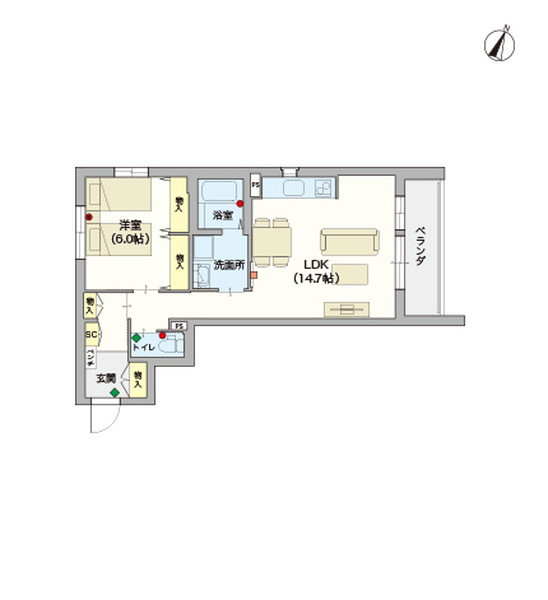 ヘーベルVillage池上3丁目 yzikegami II