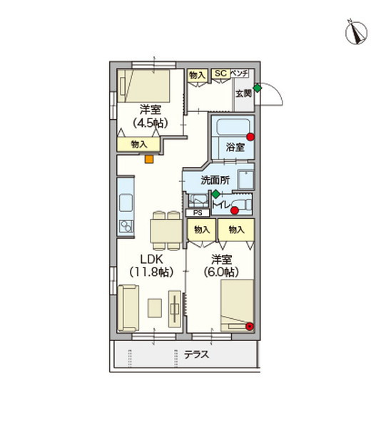 ヘーベルVillage北浦和公園