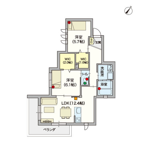 ヘーベルVillage元住吉Ⅱ 元住吉弐番館