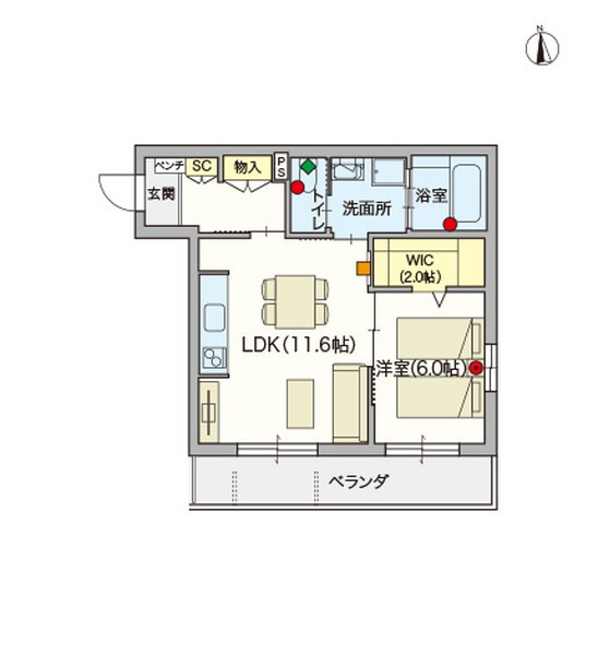 ヘーベルVillage東高島平