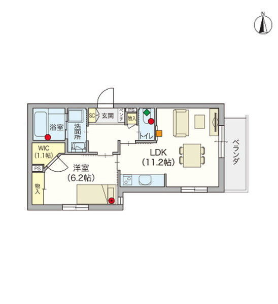 ヘーベルVillage要町 Village山手通り