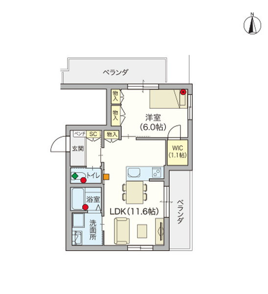 ヘーベルVillage要町 Village山手通り