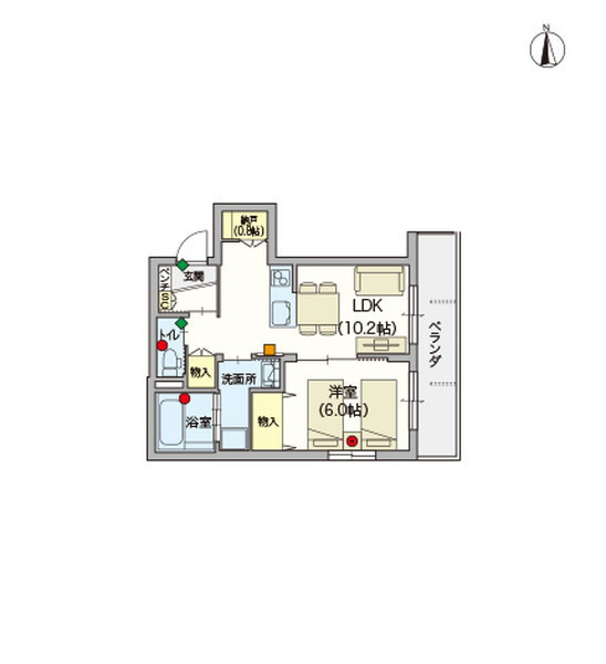 ヘーベルVillage江古田 メゾン ミモザ