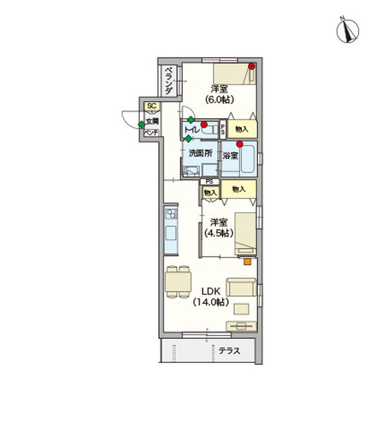 ヘーベルVillage立川錦町 ネクステージ立川