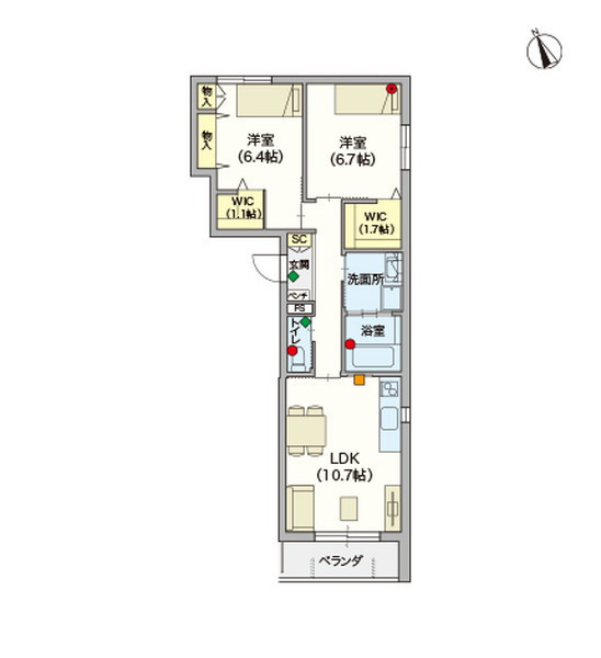 ヘーベルVillage東中野