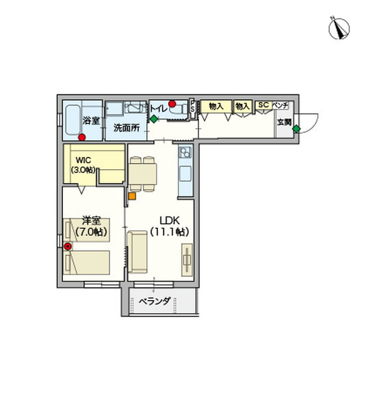 ヘーベルVillage方南町