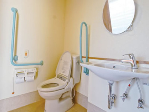 手すり付トイレ