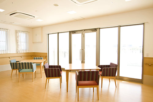 屋上の談話室