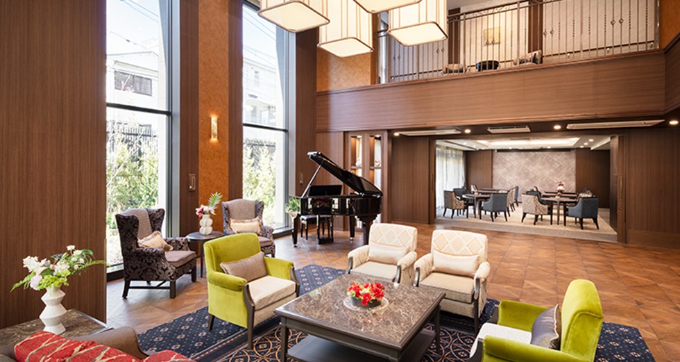 アリア護国寺エントランス