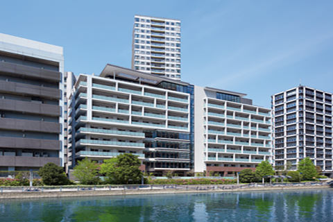 グランクレール芝浦ケアレジデンス外観