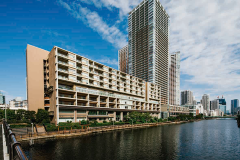 グッドタイム リビング 芝浦アイランド外観