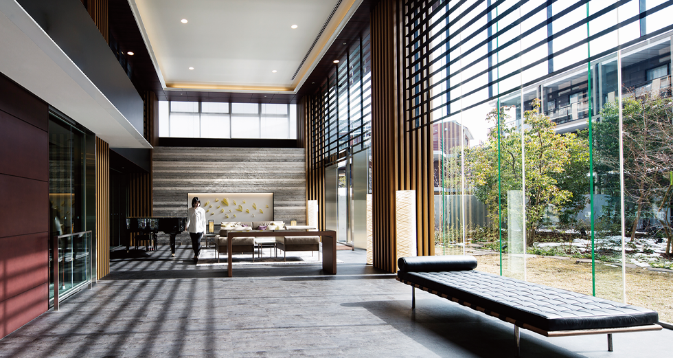 ウェルケアガーデン深沢エントランス