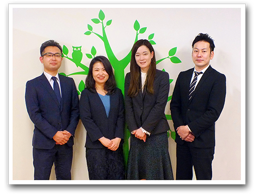 さがしっくす相談員社員。信頼できるスタッフが親身に対応